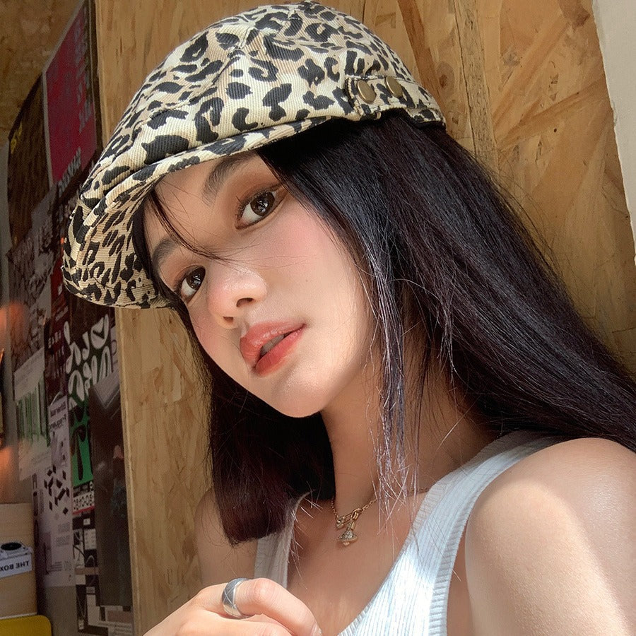 Wholesale Vintage Leopard Beret
